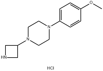 3-[4-(4-Methoxyphenyl)piperazinyl]azetidine trihydrochloride|3-对甲氧基苯基哌嗪氮杂环丁烷盐酸盐