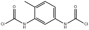 1,3-ビス(クロロホルミルアミノ)-4-メチルベンゼン 化学構造式