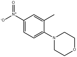 4-(2-甲基-4-硝基苯基)-吗啉,223404-63-5,结构式