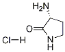 (R)-3-氨基-2-吡咯烷酮盐酸盐, 223407-19-0, 结构式