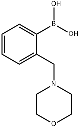 2-(Morpholin-4-ylmethyl)benzeneboronic acid Struktur