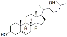 22(S)-ヒドロキシコレステロール 化学構造式