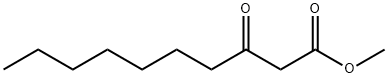 methyl 3-oxodecanoate Struktur