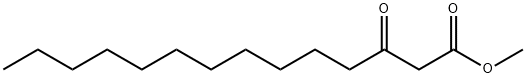 METHYL 3-OXOTETRADECANOATE Struktur