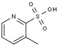 3-METHYLPYRIDINE-2-SULFONIC ACID Structure