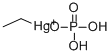 ホスホノオキシ(エチル)水銀(II) 化学構造式