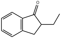 2-エチル-1-インダノン 化学構造式