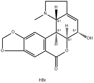 HIPPEASTRINE HYDROBROMIDE Structure
