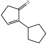 2-CYCLOPENTYLCYCLOPENT-2-EN-1-ONE,22354-35-4,结构式