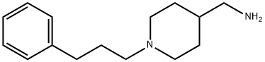 1-[1-(3-phenylpropyl)piperidin-4-yl]methanamine(SALTDATA: FREE) Struktur