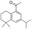 5-Acetyl-7-isopropyl-1,1-dimethyltetralin 结构式