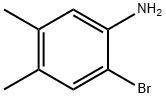 2-ブロモ-4,5-ジメチルアニリン 化学構造式