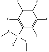 TRIMETHOXY(PENTAFLUOROPHENYL)SILANE Struktur