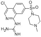 1-(4-CHLORO-7-(4-METHYLPIPERAZIN-1-YLSULFONYL)ISOQUINOLIN-1-YL)GUANIDINE Structure