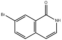 7-溴-1-羟基异喹啉,223671-15-6,结构式