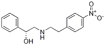 (alphaR)-alpha-[[[2-(4-Nitrophenyl)ethyl]amino]methyl]benzenemethanol Structure