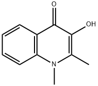 3-hydroxy-1,2-diMethylquinolin-4(1H)-one Structure