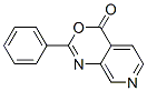 2-Phenylpyrido[3,4-d]-1,3-oxazin-4-one 结构式