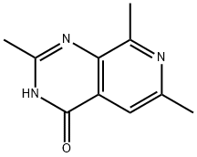 2,6,8-Trimethylpyrido[3,4-d]pyrimidin-4(3H)-one Struktur
