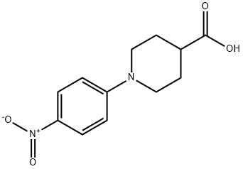1-(4-硝基苯基)-4-哌啶甲酸, 223786-53-6, 结构式