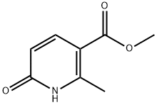 METHYL 6-HYDROXY-2-METHYLPYRIDINE-3-CARBOXYLATE Struktur
