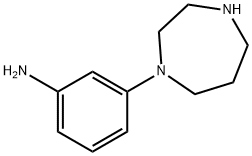 3-[1,4]Diazepan-1-yl-phenylamine Structure