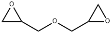 2,2'-[オキシビス(メチレン)]ビス(オキシラン) 化学構造式