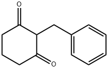 2-ベンジル-1,3-シクロヘキサンジオン 化学構造式
