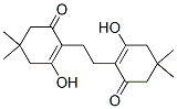 2,2'-エチレンビス(3-ヒドロキシ-5,5-ジメチル-2-シクロヘキセン-1-オン) 化学構造式