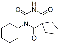 1-CYCLOHEXYL-5,5-DIETHYLBARBITURIC ACID 结构式