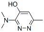 3-(Dimethylamino)-6-methylpyridazine-4-ol 结构式