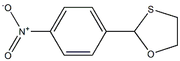 4-nitrophenyl-1,3-oxathiolane 结构式