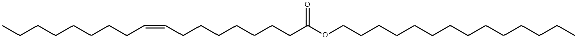 オレイン酸テトラデシル 化学構造式