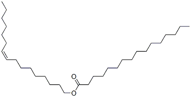 パルミチン酸(Z)-9-ヘキサデセニル 化学構造式