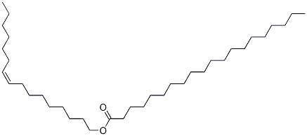 イコサン酸(Z)-9-ヘキサデセニル 化学構造式