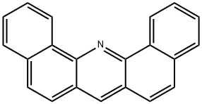 ジベンゾ[c,h]アクリジン 化学構造式