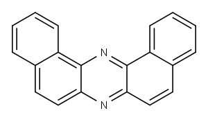 ジベンゾ[a,j]フェナジン 化学構造式