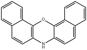 7H-Dibenzo[c,h]phenoxazine 结构式