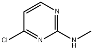 4-氯-N-甲基嘧啶-2-胺, 22404-46-2, 结构式