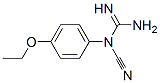 Guanidine, N-cyano-N-(4-ethoxyphenyl)- (9CI) Struktur