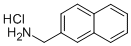 2-NAPHTHALENEMETHYLAMINE HYDROCHLORIDE Structure