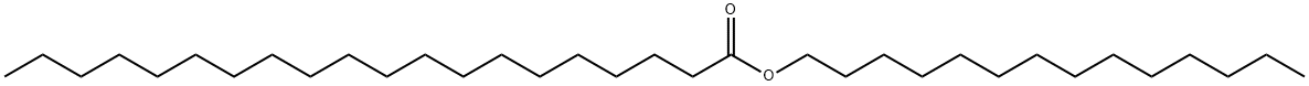 イコサン酸テトラデシル 化学構造式