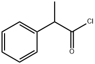 2-Phenyl-propionyl chloride Struktur