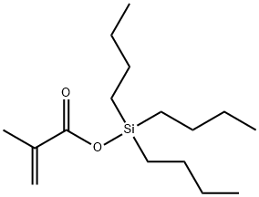 TRI-N-BUTYL SILYL METHACRYLATE 化学構造式