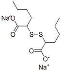 disodium 2,2'-dithiobishexanoate  Struktur