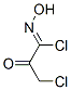 Propanimidoyl  chloride,  3-chloro-N-hydroxy-2-oxo- Struktur