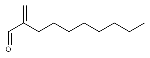 2-methylenedecan-1-al  Structure
