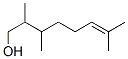 2,3,7-TRIMETHYLOCT-6-EN-1-OL, 22418-69-5, 结构式