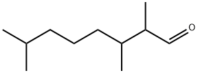2,3,7-trimethyloctanal Struktur