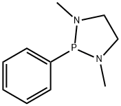 1,3-ジメチル-2-フェニル-1,3,2-ジアザホスホリジン 化学構造式
